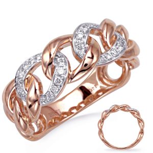 Rose Gold Diamond Ring