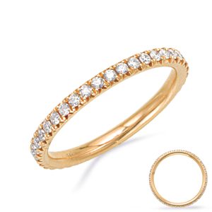 Yellow Gold Diamond Eternity Band