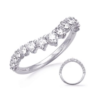 White Gold Wedding Band