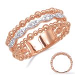 Rose  Gold Diamond Ring