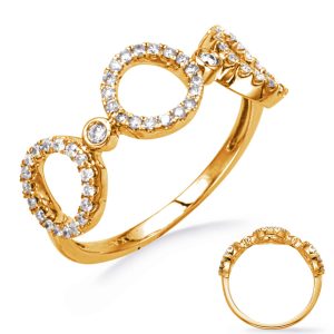 Yellow Gold Diamond Band