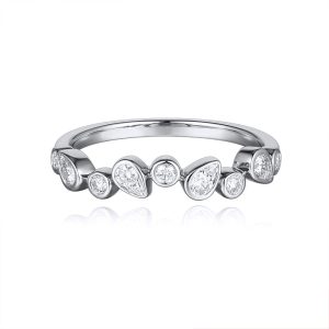 White Gold Diamond Ring