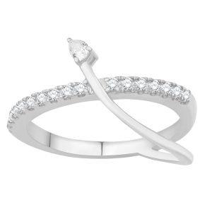 White Gold Diamond Ring