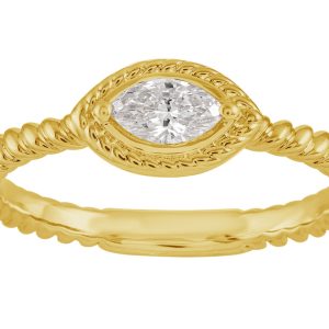 Yellow Gold Diamond Ring