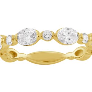 Yellow Gold Diamond Band