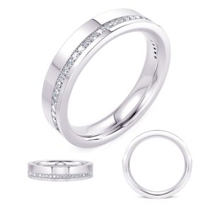 White Gold Diamond Fashion Ring