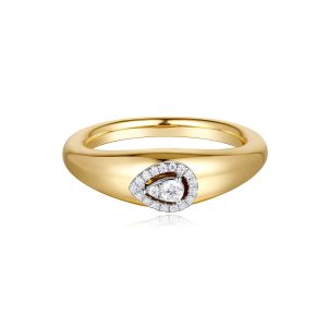 Yellow Gold Diamond Ring