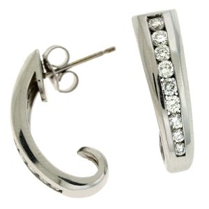Channel Set Earring