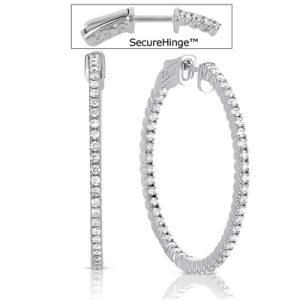 1.5  Securehinge Hoop Earring