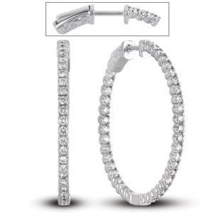 1.5 Securehinge Hoop Earring