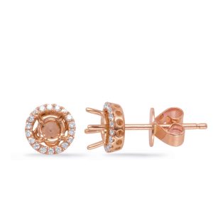 Four Prong Earring Jackets For 1.5ct Tw