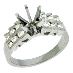 White Gold Engagement Ring