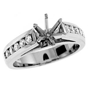 White Gold Engagement Ring