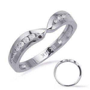 White Gold Matching Band