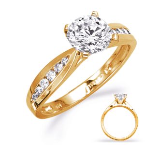 Yellow Gold Engagement Ring