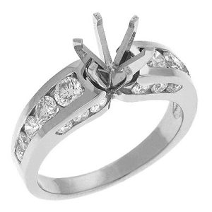 White Gold Engagement Ring