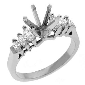 White Gold Engagement Ring