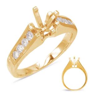 Yellow Gold Engagement Ring