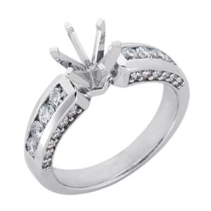 White Gold Engagement Ring