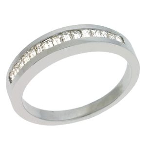 White Gold Matching Band