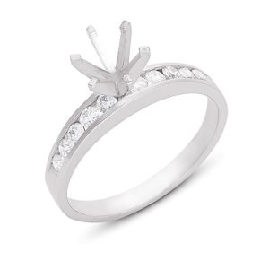 White Gold Engagement Ring