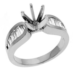 White Gold Engagement Ring