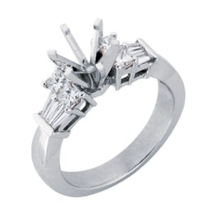 White Gold Engagement Ring