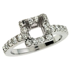 White Gold Engagement Ring