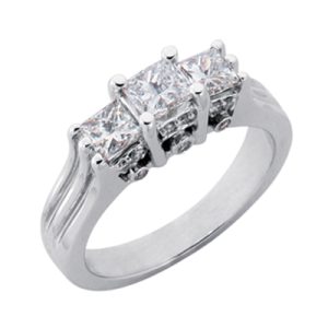 White Gold Engagement Ring