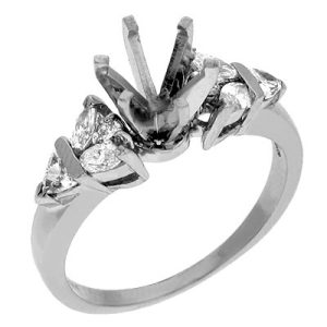 White Gold Engagement Ring
