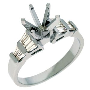 White Gold Engagement Ring