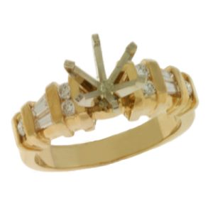 Yellow Gold Engagement Ring
