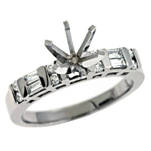White Gold Engagement Ring