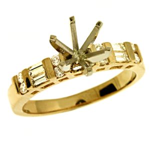 Yellow Gold Engagement Ring