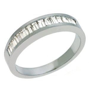 White Gold Matching Band