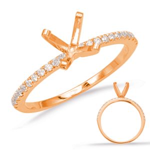 Rose Gold Engagement Ring