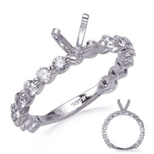 White Gold Gold Engagement Ring