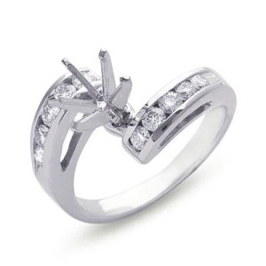 White Gold Engagement Ring