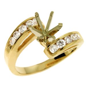 Yellow Gold Engagement Ring