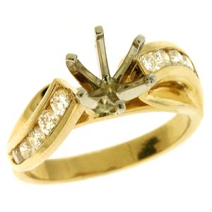 Yellow Gold Engagement Ring