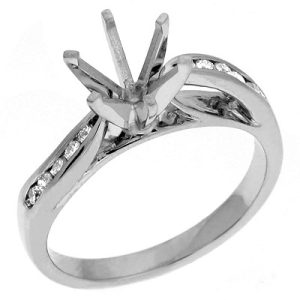 White Gold Engagement Ring
