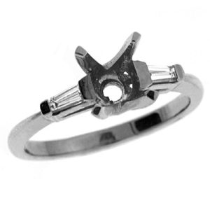 White Gold Engagement Ring