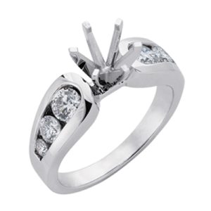 White Gold Engagement Ring