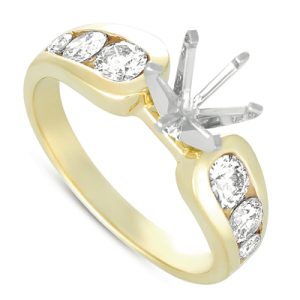 Yellow Gold Engagement Ring