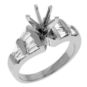 White Gold Engagement Ring