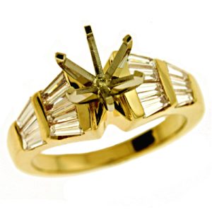 Yellow Gold Engagement Ring