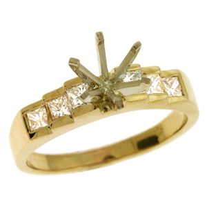 Yellow Gold Engagement Ring