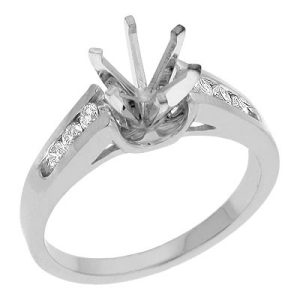White Gold Engagement Ring