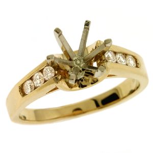 Yellow Gold Engagement Ring