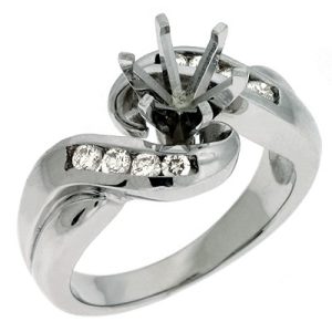 White Gold Engagement Ring